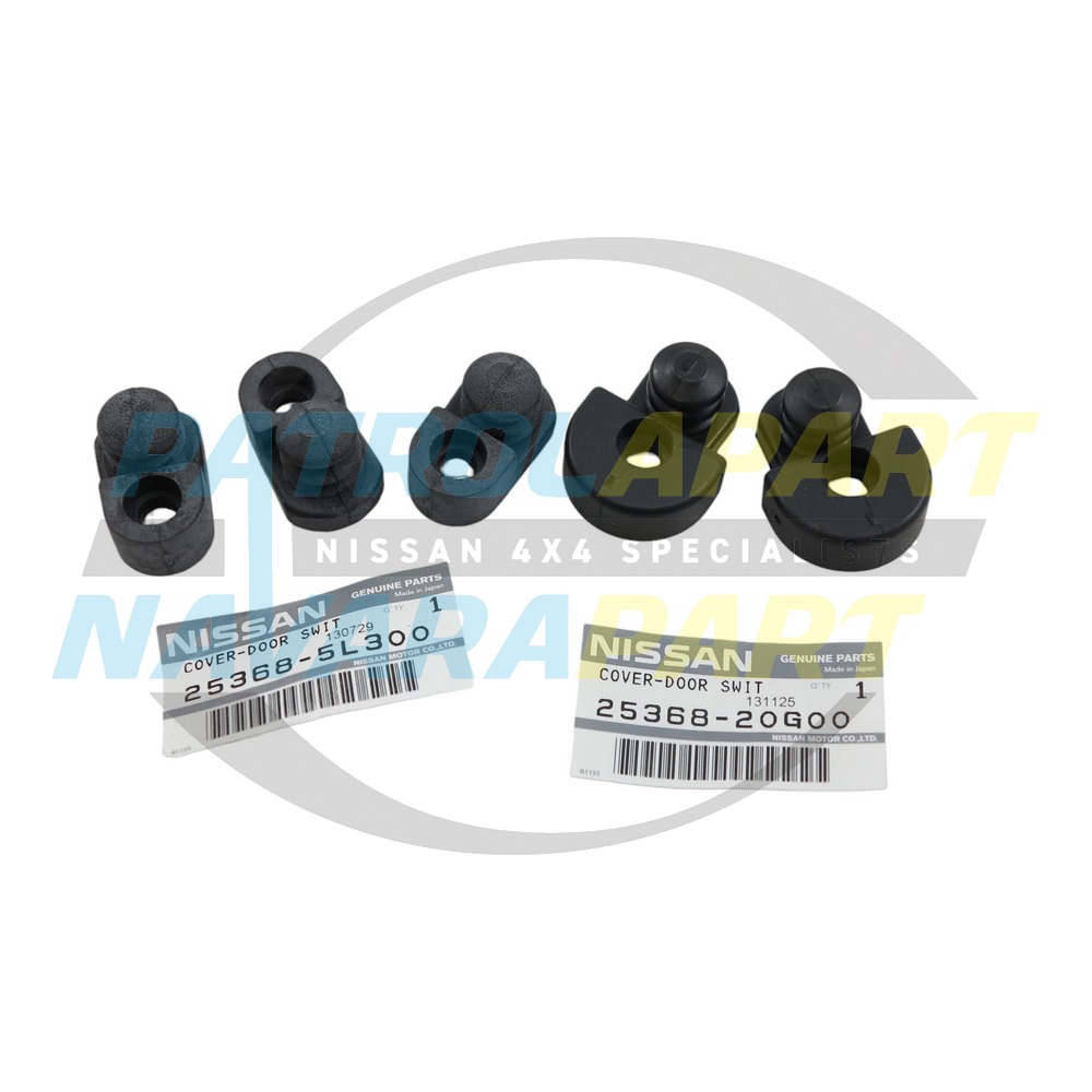 Genuine Nissan Door Switch Cover Set - Nissan Patrol Y61 GU