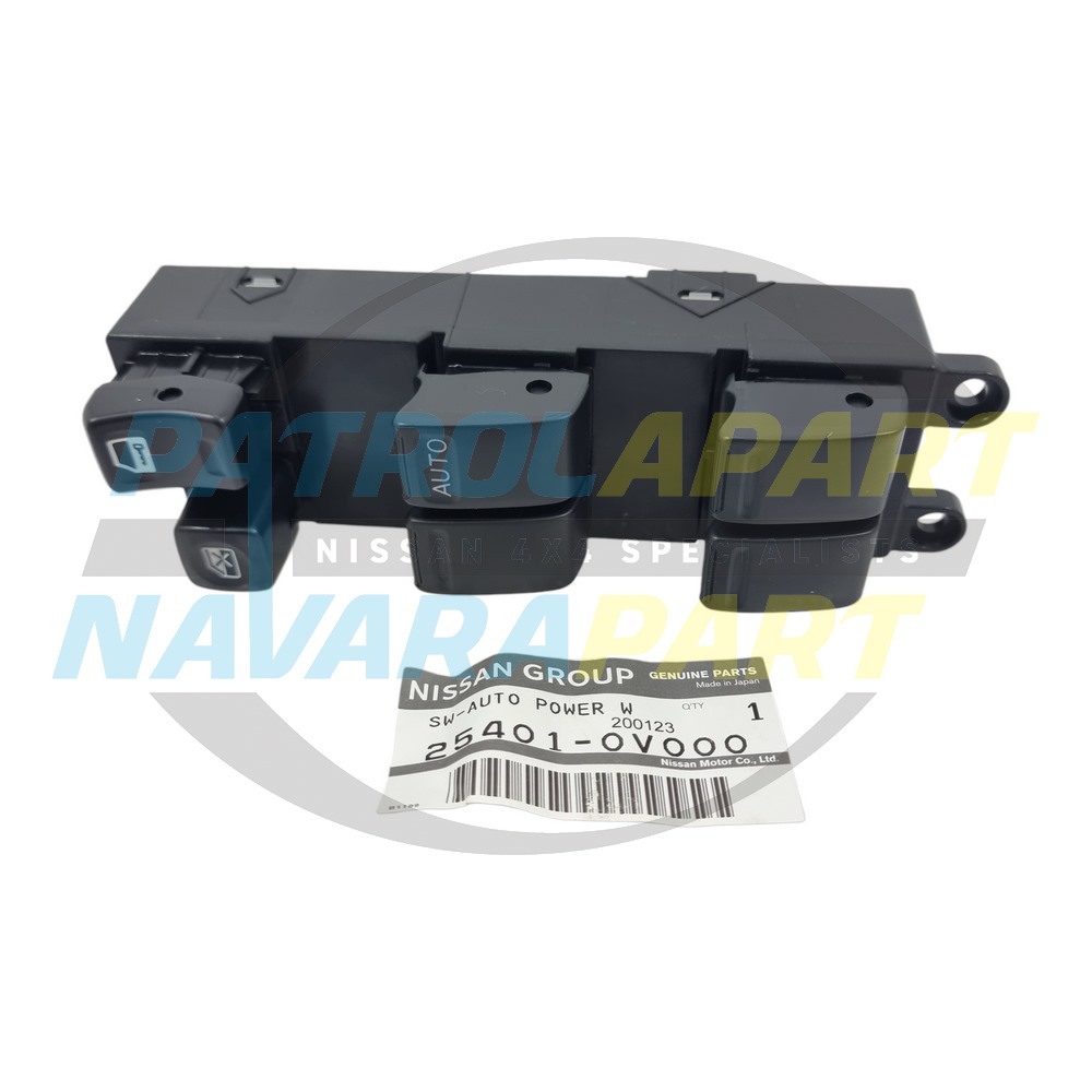 Genuine Nissan Window Combo Switch - Nissan Patrol Y61 GU S1 to 2000