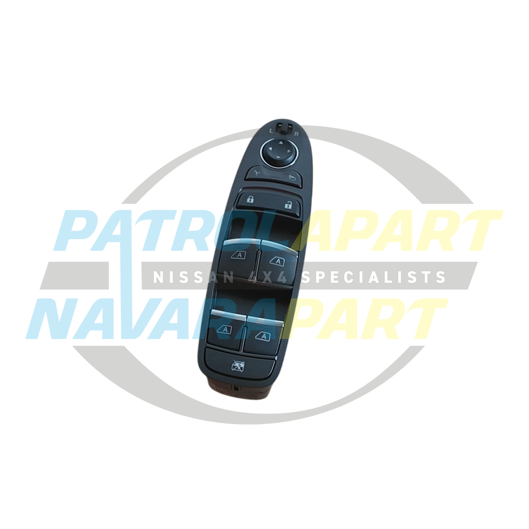 Genuine Nissan Switch Window Driver Combo VK56 - Nissan Patrol Y62
