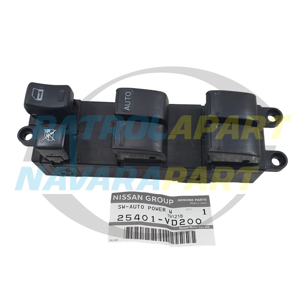 Genuine Nissan Window Combo Switch - Nissan Patrol Y61 GU S2+ 2000-2017