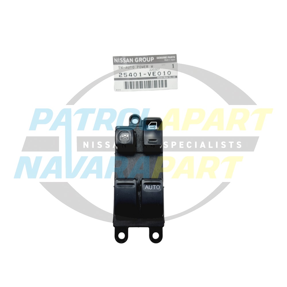 Genuine Nissan Ute Window Combo Switch up to 12/2012 - Nissan Patrol Y61 GU