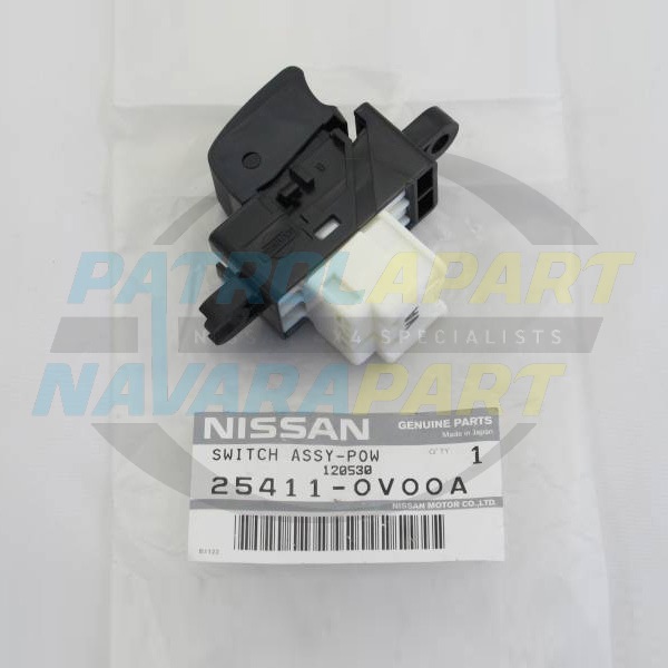 Genuine Nissan Electric Window Power Switch - Nissan Patrol Y61 GU & Navara D22