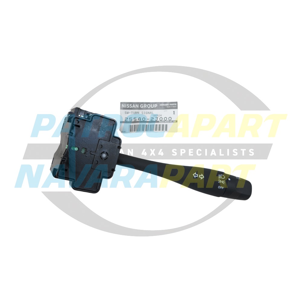 Genuine Nissan Headlight Combo Indicator Switch - Nissan Patrol Y61 GU & Navara D22
