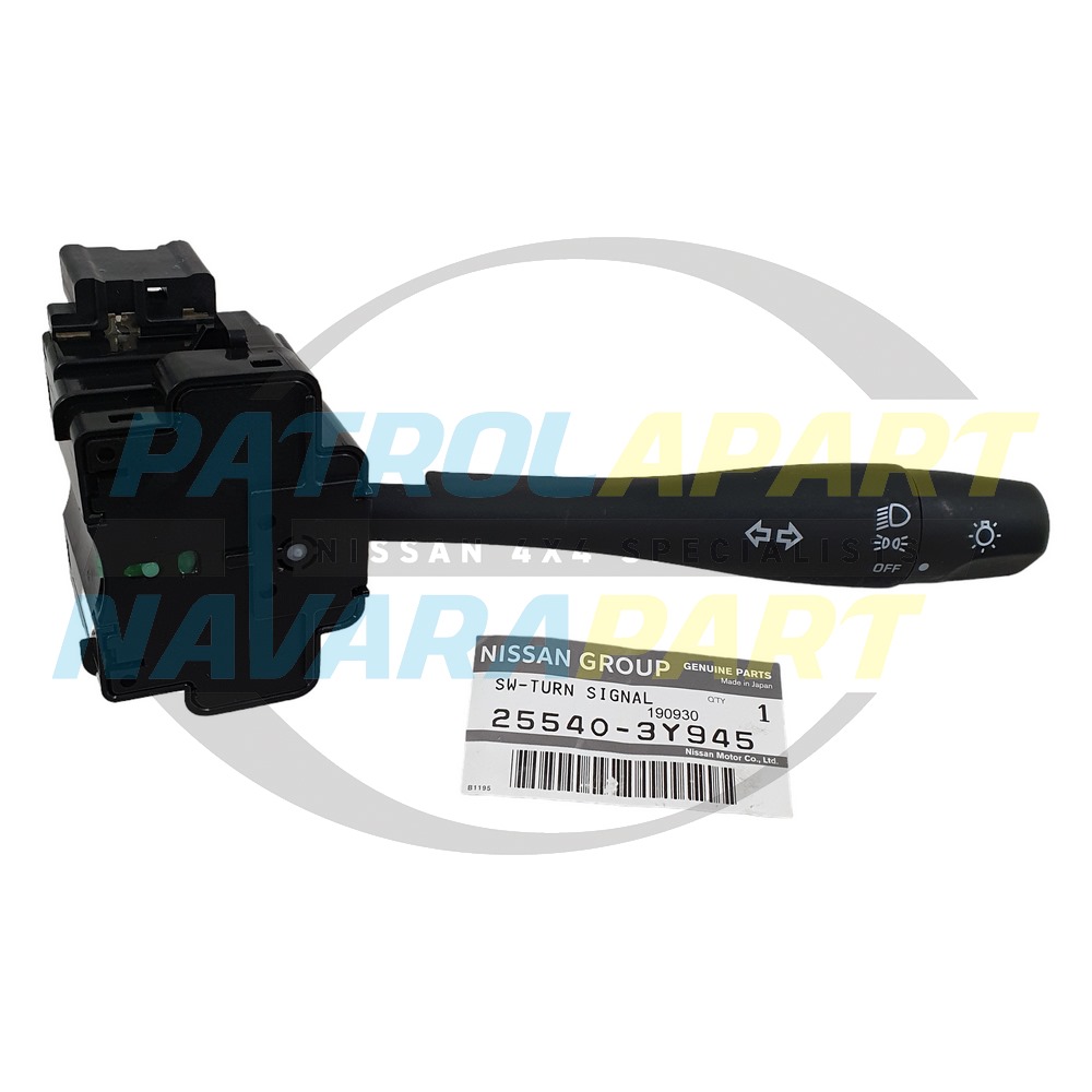 Genuine Nissan Headlight Combo Indicator Switch - Nissan Patrol Y61 GU S2-3