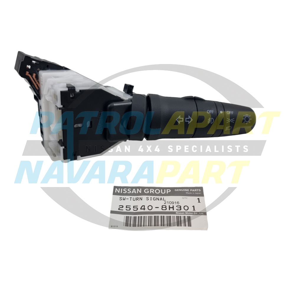Genuine Nissan Headlight Combo Indicator Switch with Fog - Nissan Patrol Y61 GU S4