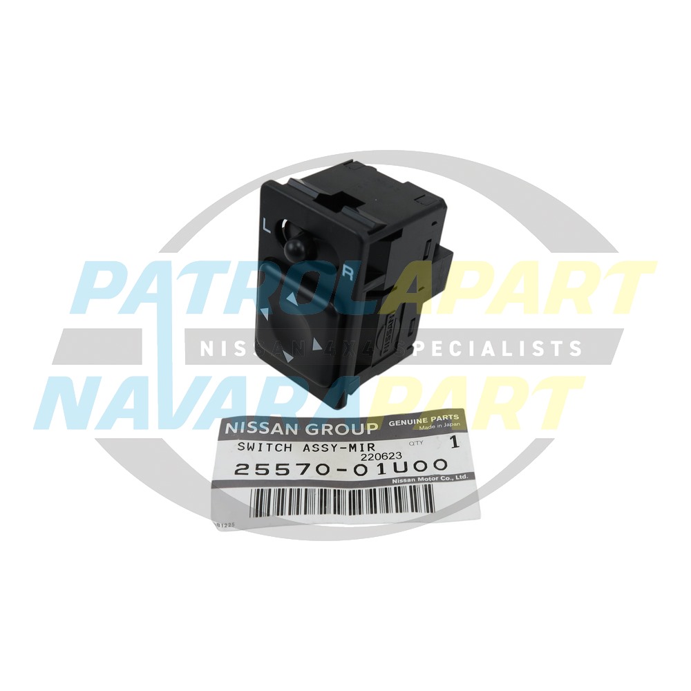 Genuine Nissan Electric Mirror Switch - Nissan Patrol Y60 GQ