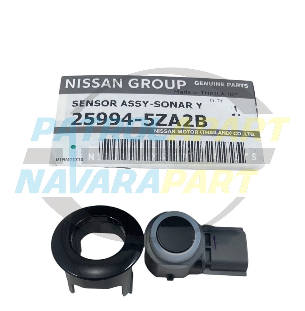 Genuine Nissan S4 Parking Sensor in Black KH3 Paint Code - Nissan Patrol Y62