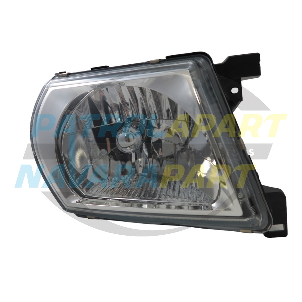Genuine Nissan Headlight RH Driver - Nissan Patrol Y61 GU S3