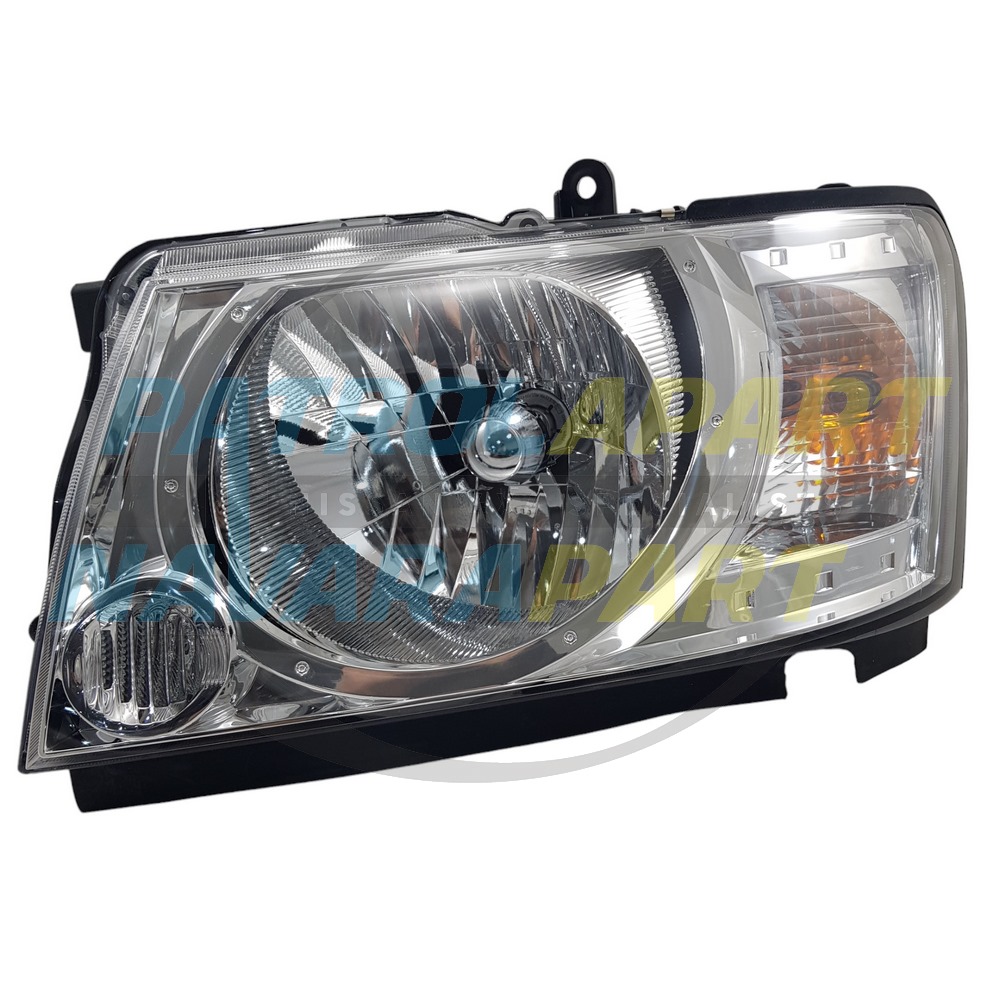 Genuine Nissan LH Passenger Side Headlight Assembly - Nissan Patrol Y61 GU