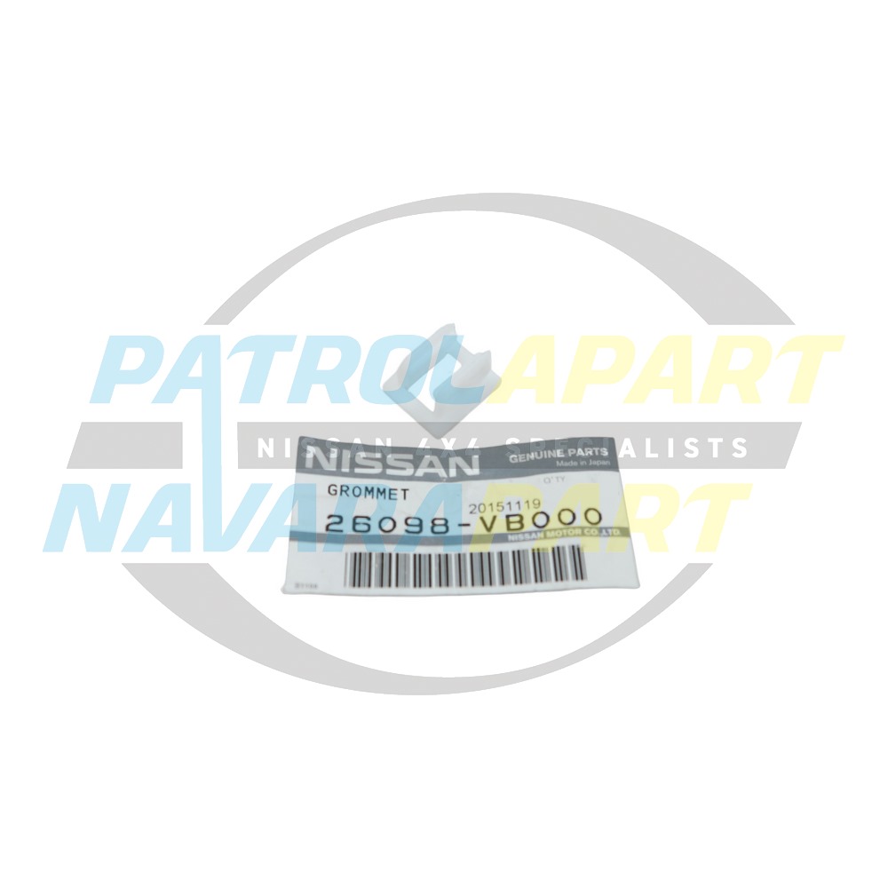 Genuine Nissan Headlight Grommet to Rad Support - Nissan Patrol Y61 GU & Navara D22