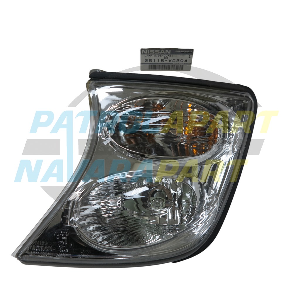 Genuine Nissan LH Series 3 Corner Light - Nissan Patrol Y61 GU Ute