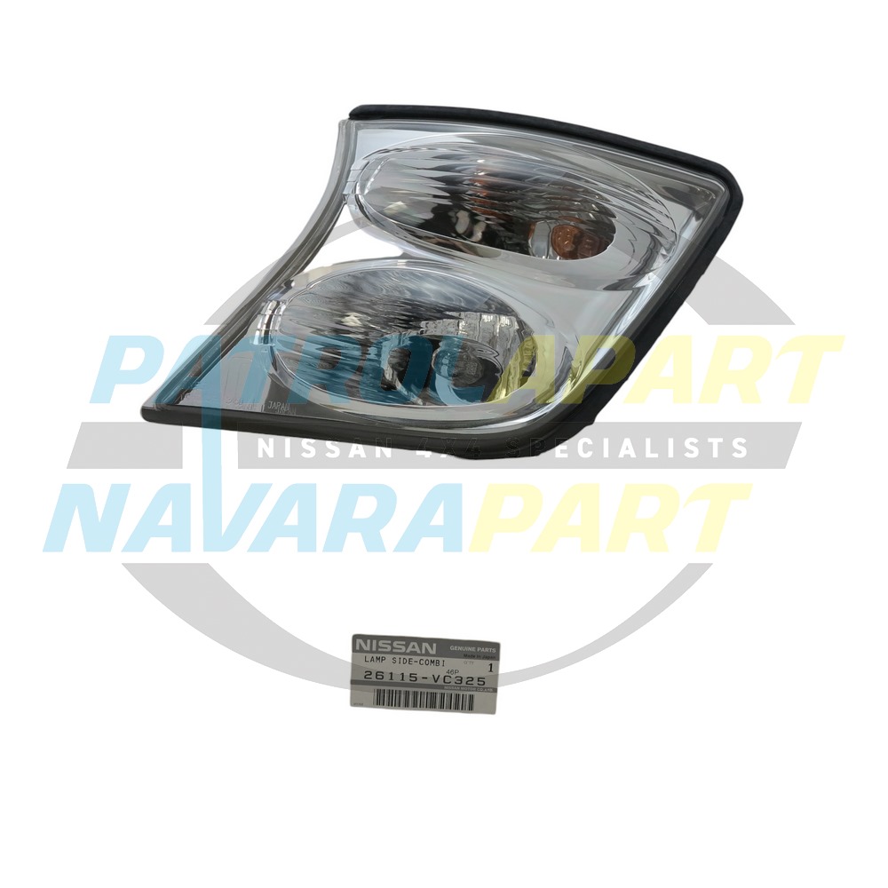 Genuine Nissan LH Corner Light - Nissan Patrol Y61 GU S3