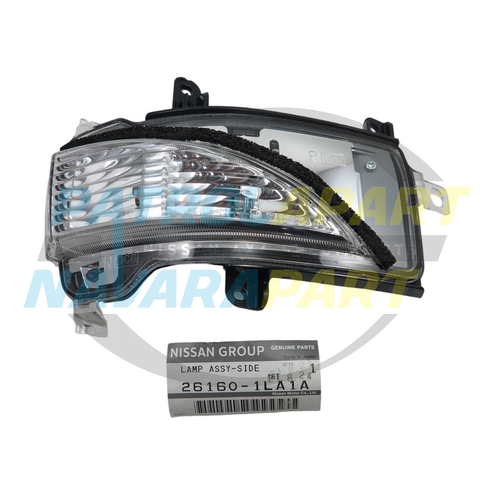 Genuine Nissan RH Mirror Turn Signal Indicator - Nissan Patrol Y62
