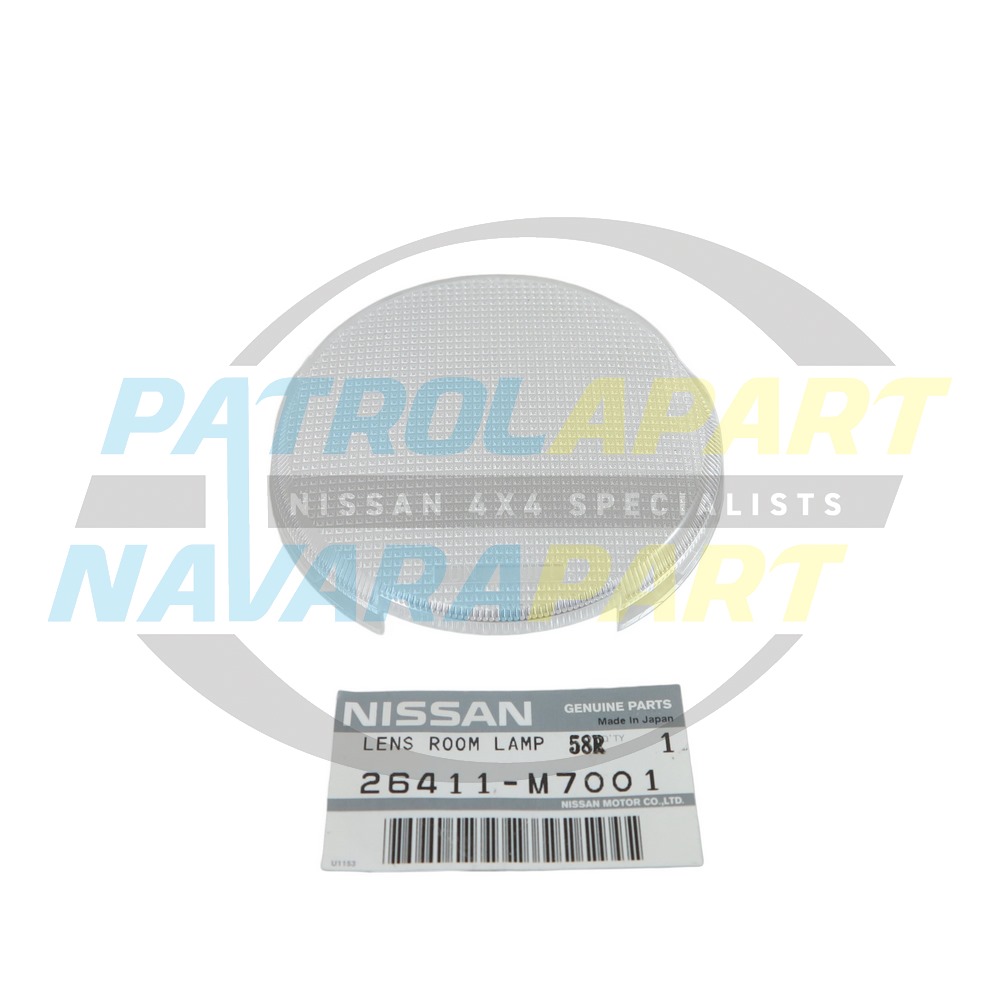 Genuine Nissan Interior Light Lamp Room Lens Cover - Nissan Patrol Y60 GQ