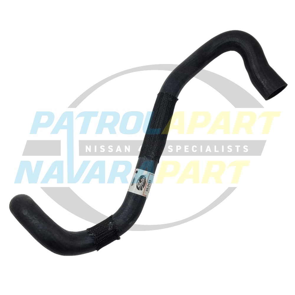Gates Lower Radiator Hose TD42 - Nissan Patrol Y61 GU