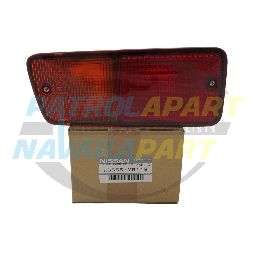 Genuine Nissan Rear Bumper Bar Light Left Hand - Nissan Patrol Y60 GQ & Y61 GU