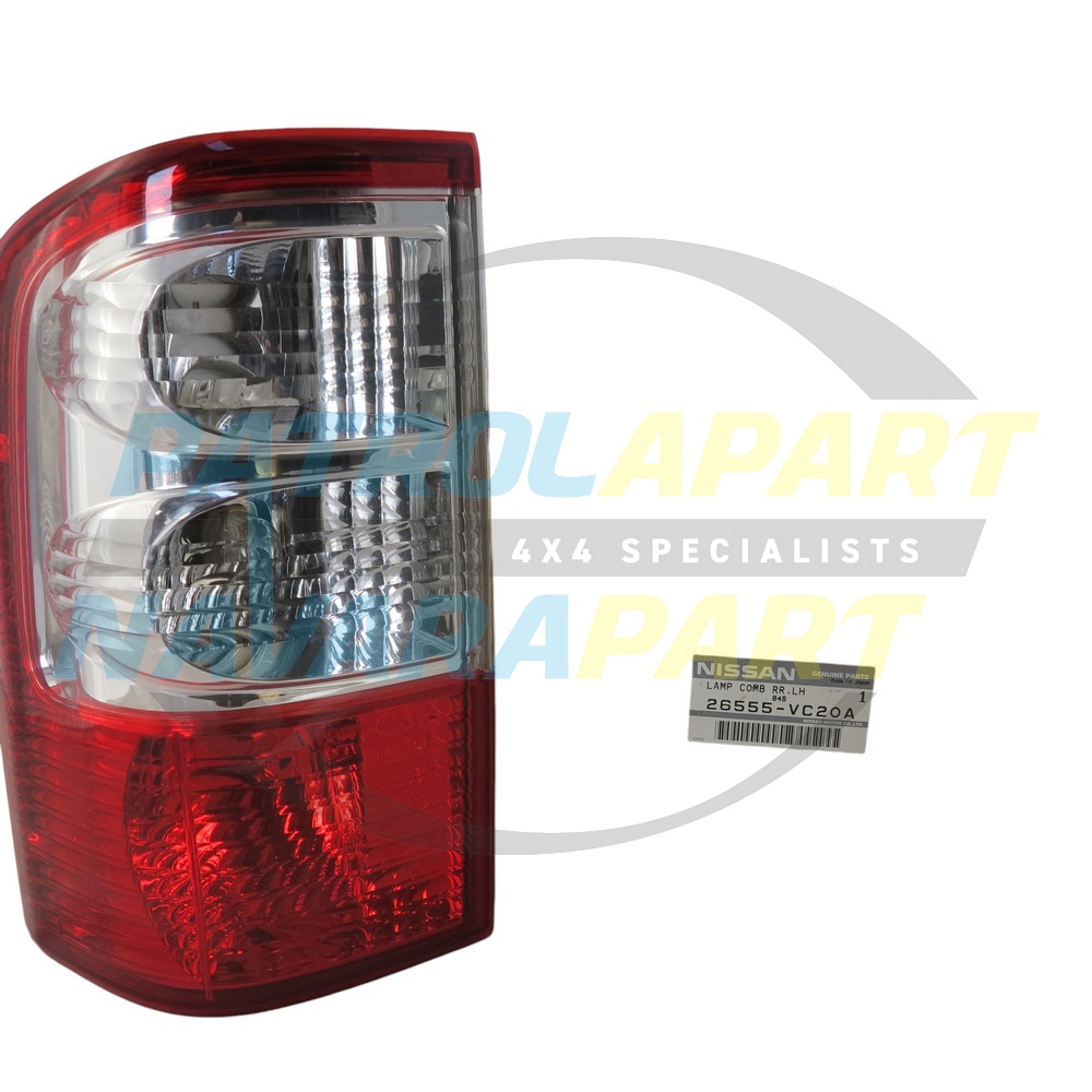 Genuine Nissan LH Tail Light - Nissan Patrol Y61 GU S3