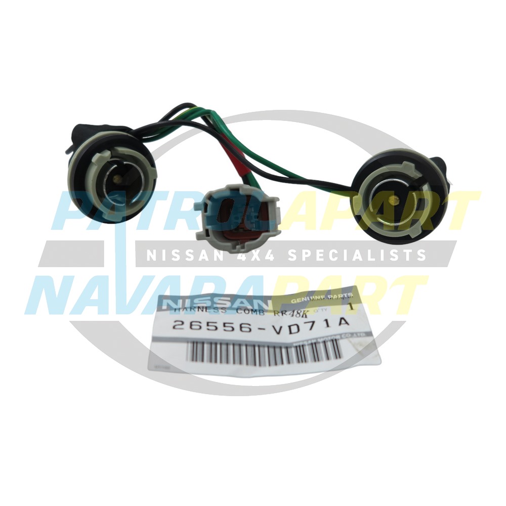 Genuine Nissan Rear Bumper Tail Light Loom Harness - Nissan Patrol Y61 GU