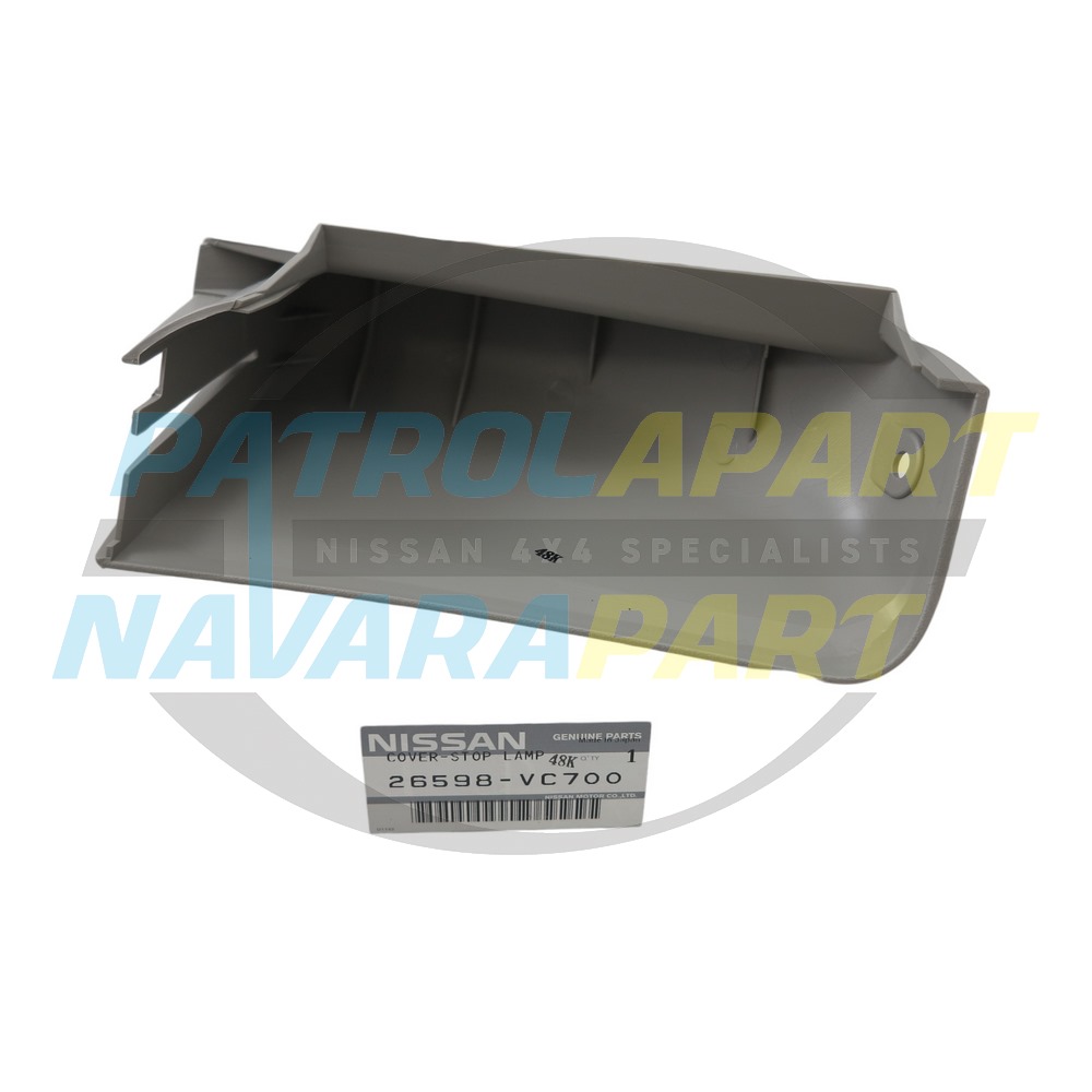 Genuine Nissan Stop Brake Light Cover Colour Code W - Nissan Patrol Y61 GU