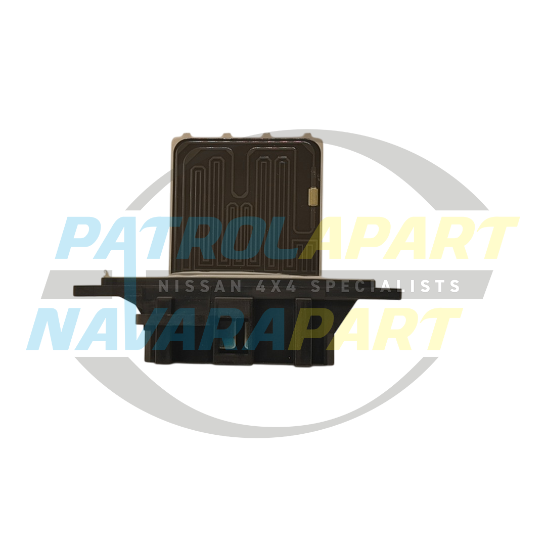 Genuine Nissan Rear Heater Fan Resistor - Nissan Patrol Y61 GU