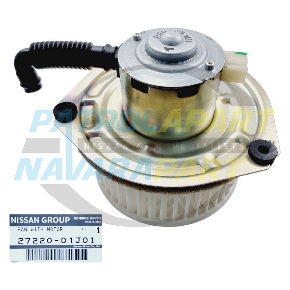Genuine Nissan Heater Fan Blower Motor - Nissan Patrol Y60 GQ