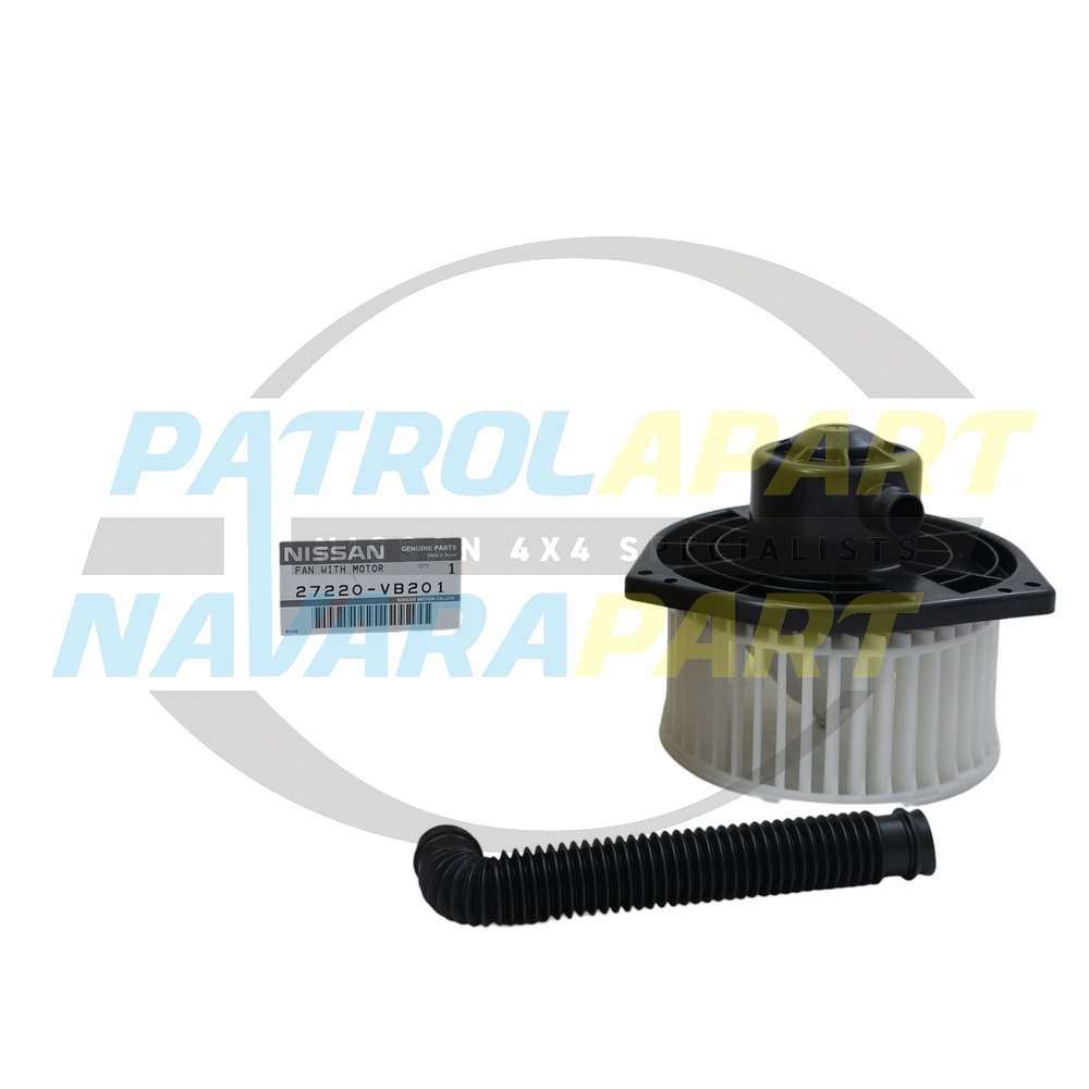 Genuine Nissan Heater Fan Blower Motor (Series 2+) - Nissan Patrol Y61 GU