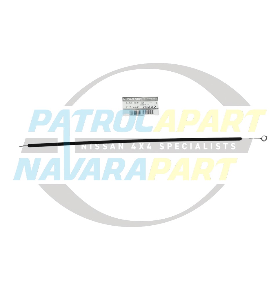 Genuine Nissan Heater Control Cable - Nissan Patrol Y61 GU