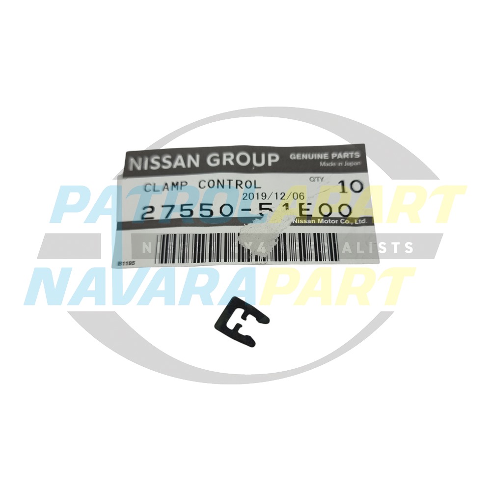 Genuine Nissan Heater Cable Clamp - Nissan Patrol Y61 GU