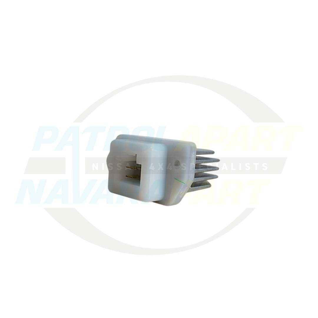 Genuine Nissan Heater Fan Resistor - Nissan Patrol Y61 GU TI 01/06+