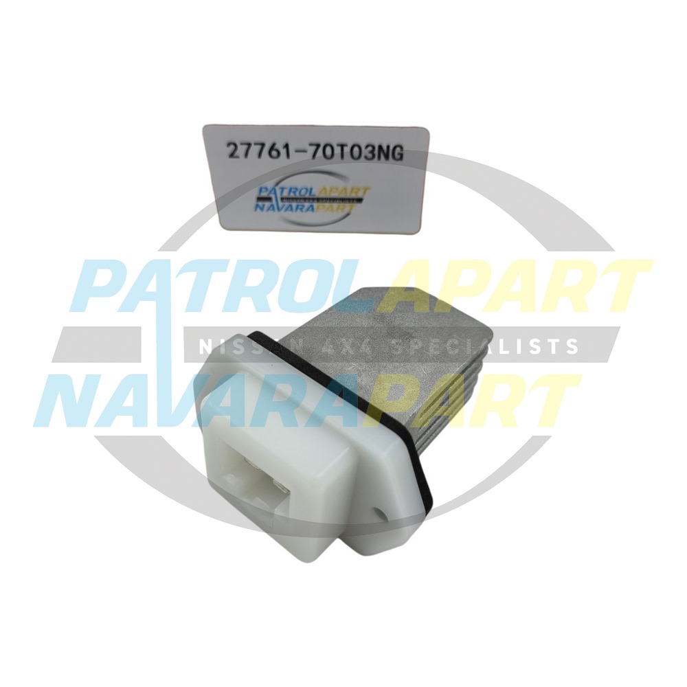 Heater Fan Speed Resistor Suit Ti Model TB45 TB48 - Nissan Patrol Y61 GU