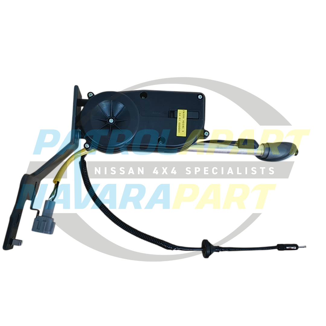 Genuine Nissan Antenna Electric FM AM Complete - Nissan Patrol Y61 GU