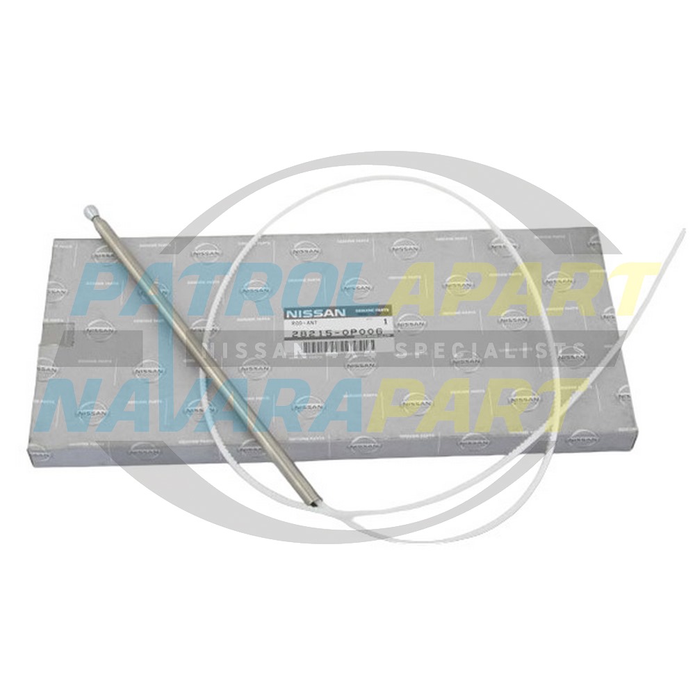 Genuine Nissan Electric Antenna Mast - Nissan Patrol Y61 GU to 11/02