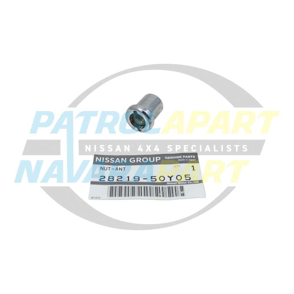 Genuine Nissan Antenna Mast Mounting Nut - Nissan Patrol Y61 GU