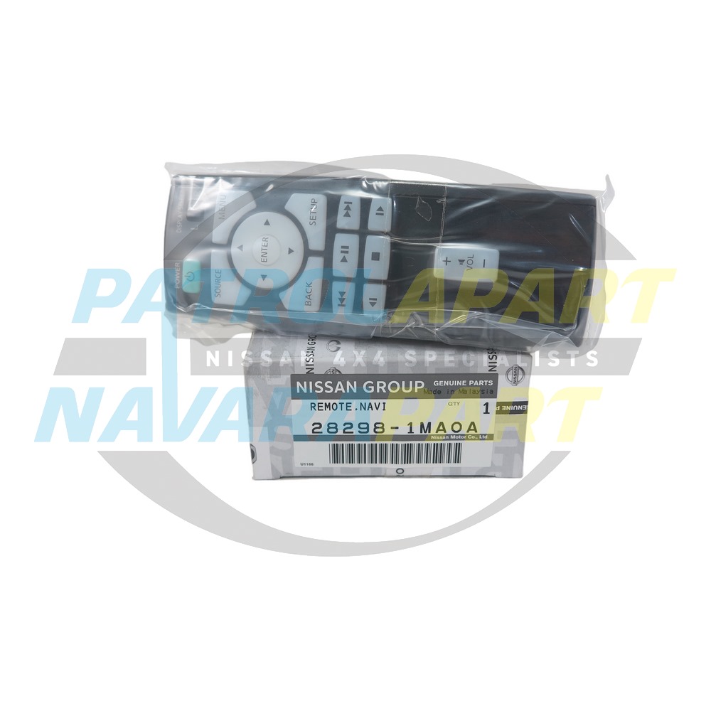 Genuine Nissan Audio Visual Remote Control up to 9/2017 - Nissan Patrol Y62