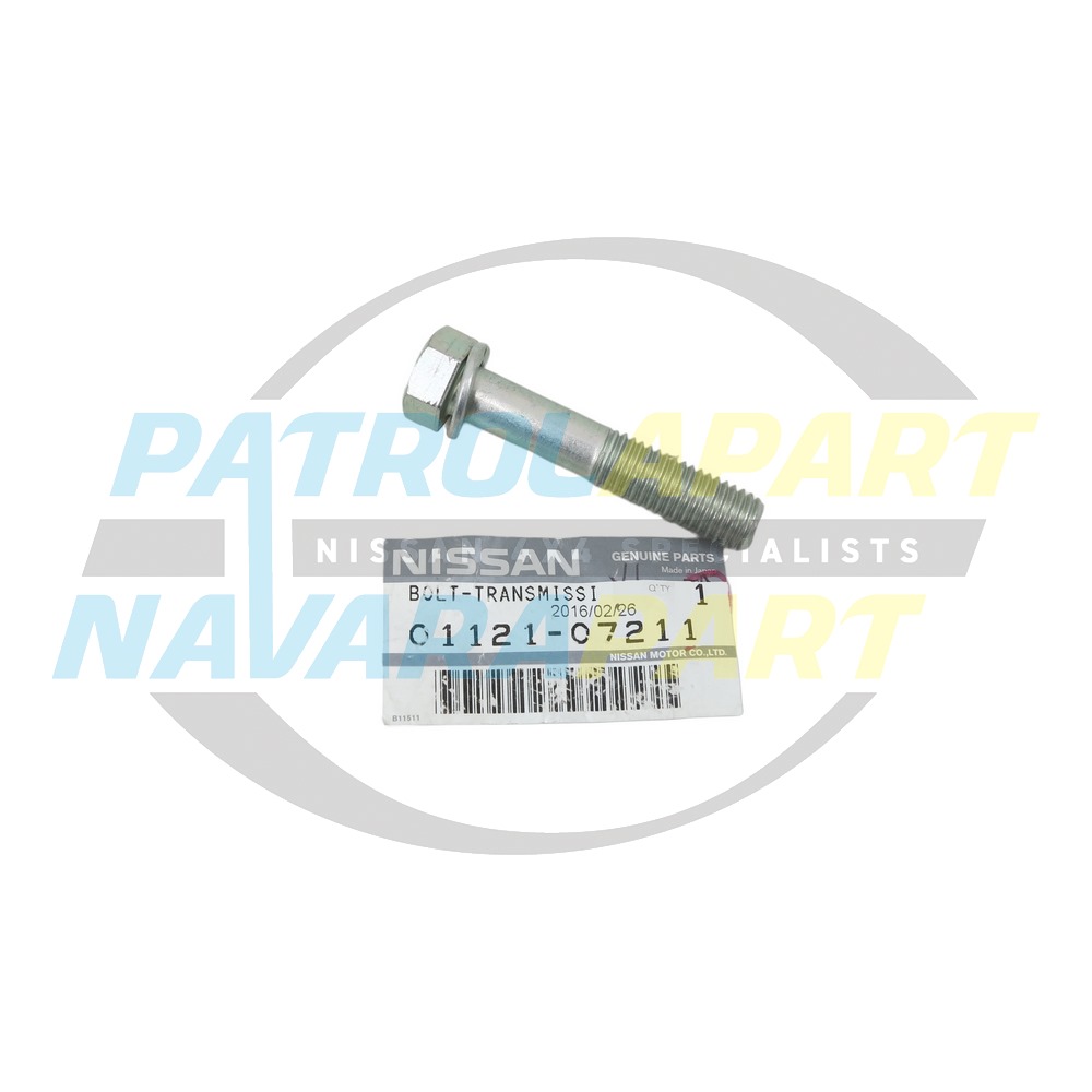 Genuine Nissan Bolt Bell Housing Top TB45, TB48, TD42 - Nissan Patrol Y61 GU
