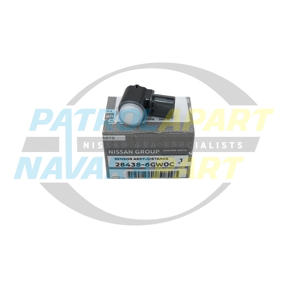 Genuine Nissan S5 Parking Sensor in White QAC - Nissan Patrol Y62