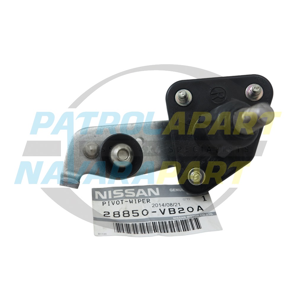 Genuine Nissan Wiper Arm Pivot Left Hand Side - Nissan Patrol Y61 GU