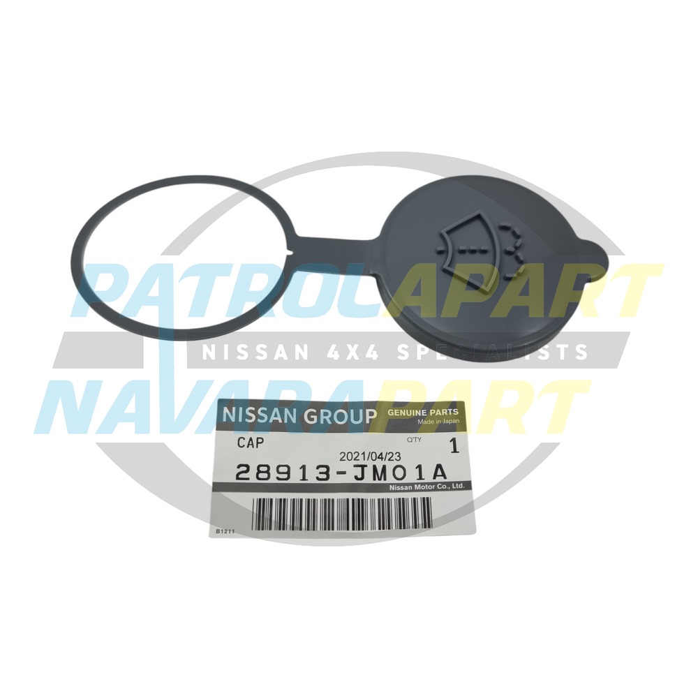 Genuine Nissan & Windscreen Washer Bottle Cap - Nissan Patrol Y60 GQ & Y61 GU