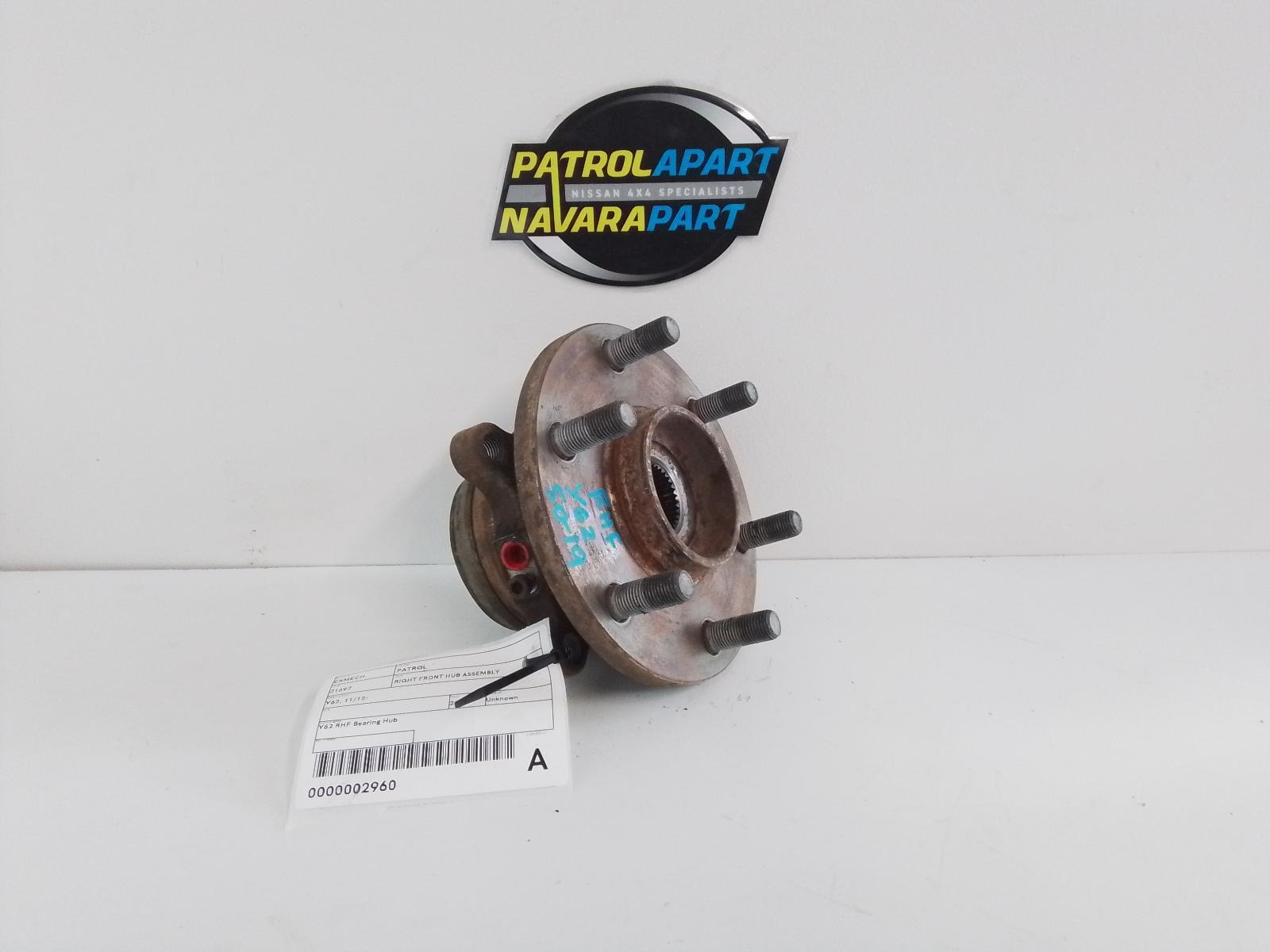 Used Front Bearing Hub Assembly 40202-1LB0B - Nissan Patrol Y62 11/12