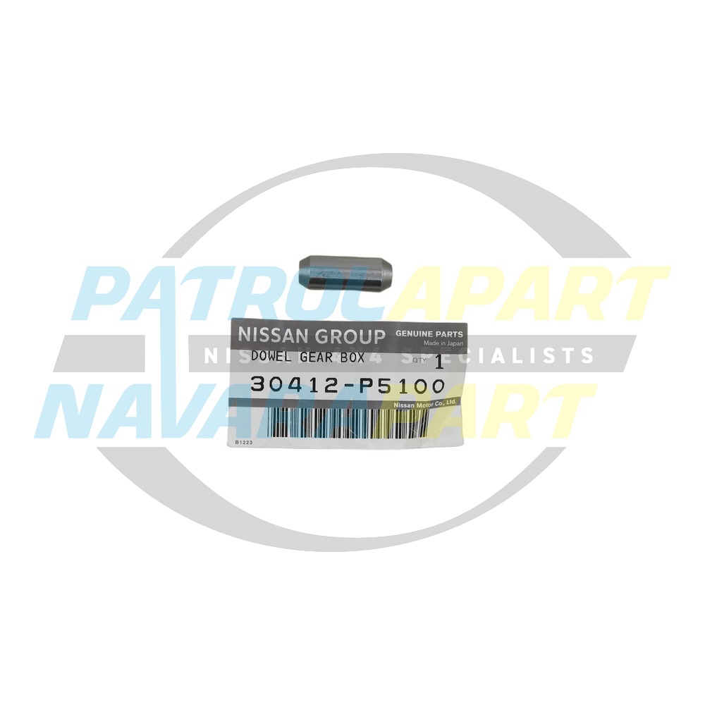 Genuine Nissan Bellhousing Dowel Pin Each - Nissan Patrol Y61 GU
