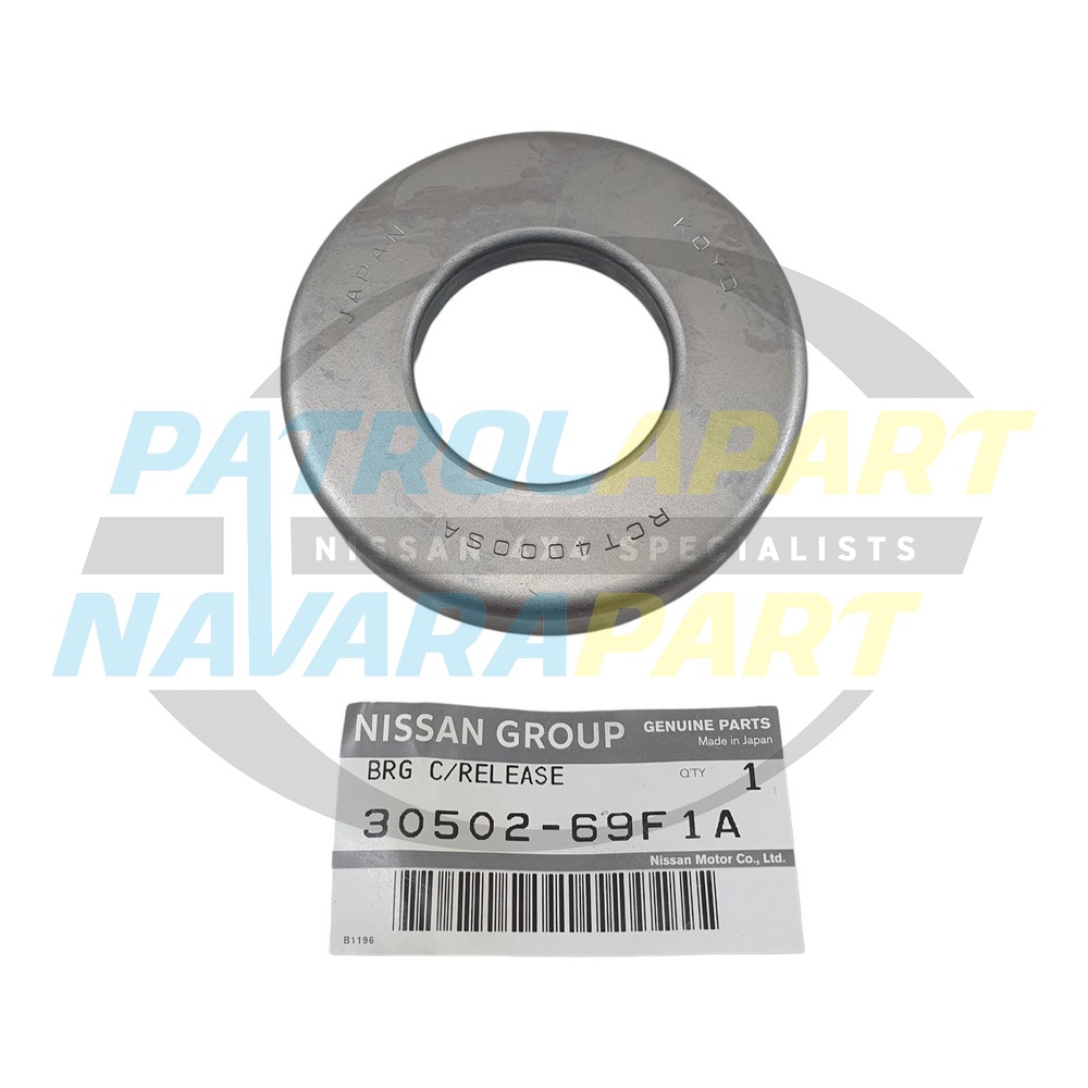 Genuine Nissan Clutch Release Bearing - Nissan Patrol Y60 GQ 1987-2017, Y61 GU 1987-2017, Navara D40 & Pathfinder R51