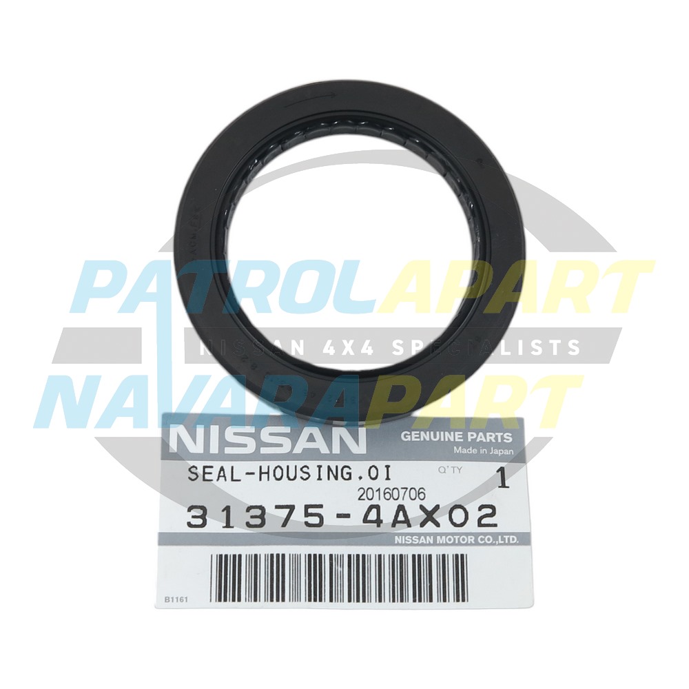 Genuine Nissan Patrol GU TB48, /D23, Pathfinder R51 Auto Transmission Input Shaft Seal V9X - Nissan Navara D40