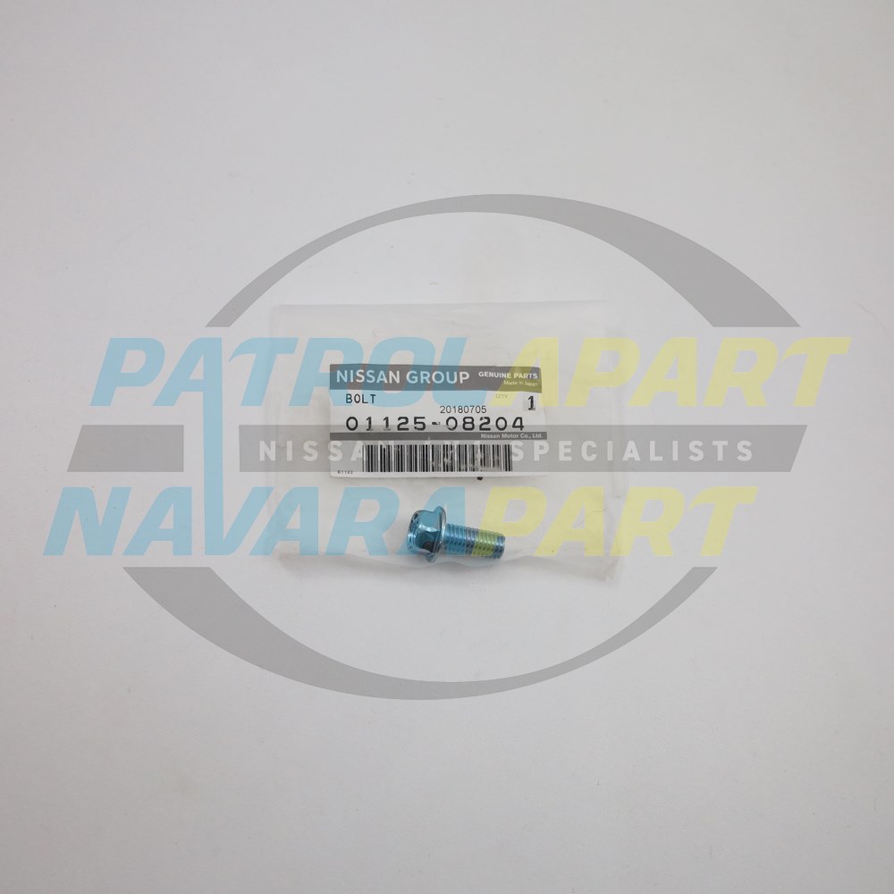 Genuine Nissan Alternator Bracket Bolt ZD30 - Nissan Patrol Y61 GU