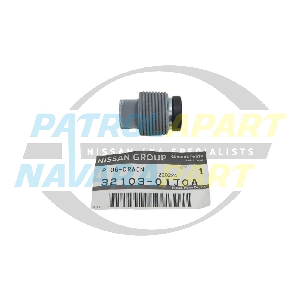 Genuine Nissan Transfer Drain Plug With Magnet - Nissan Patrol Y60 GQ & Y61 GU