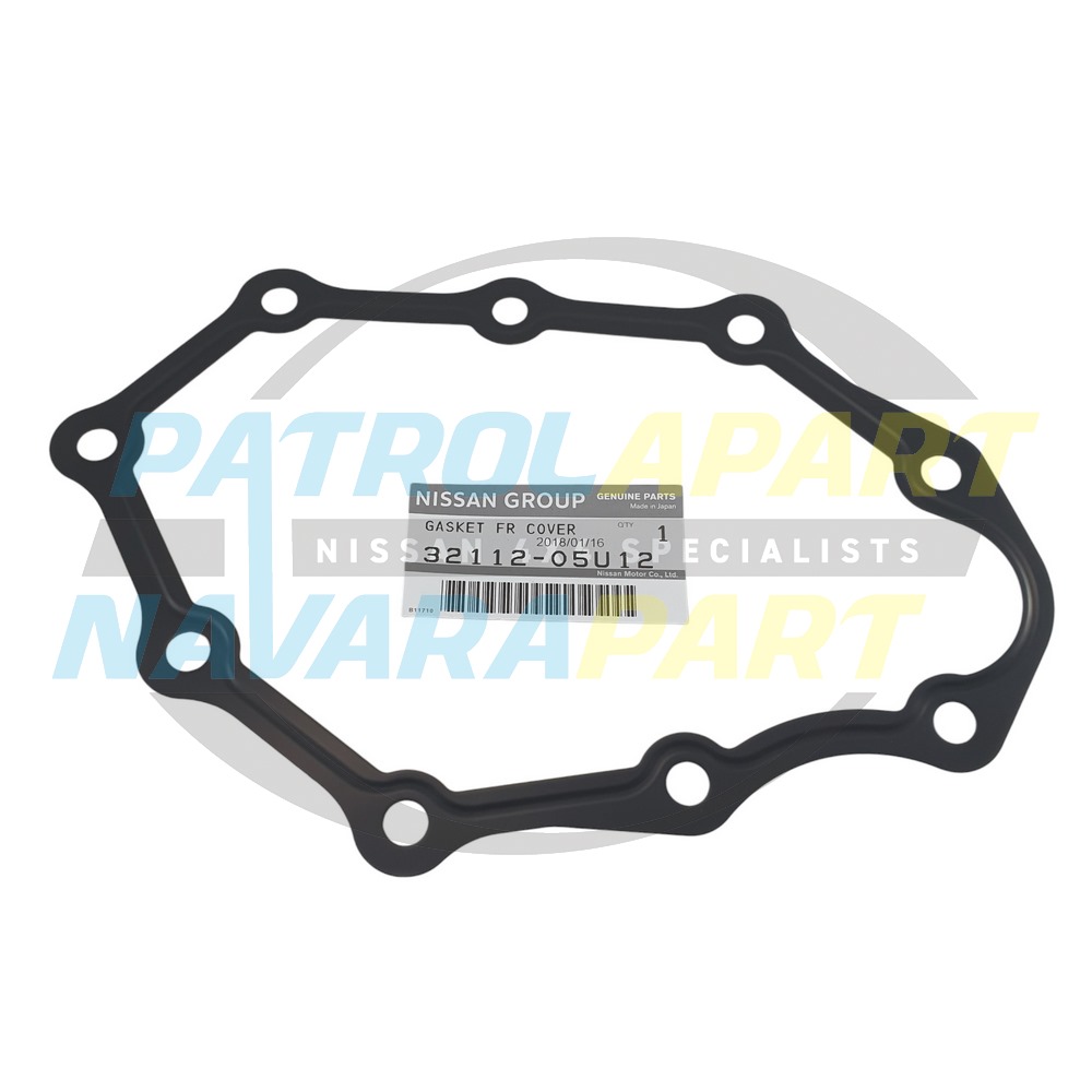 Genuine Nissan Gearbox Input Housing Gasket - Nissan Patrol Y60 GQ 1988-2000, Y61 GU 1988-2000 & Navara D22