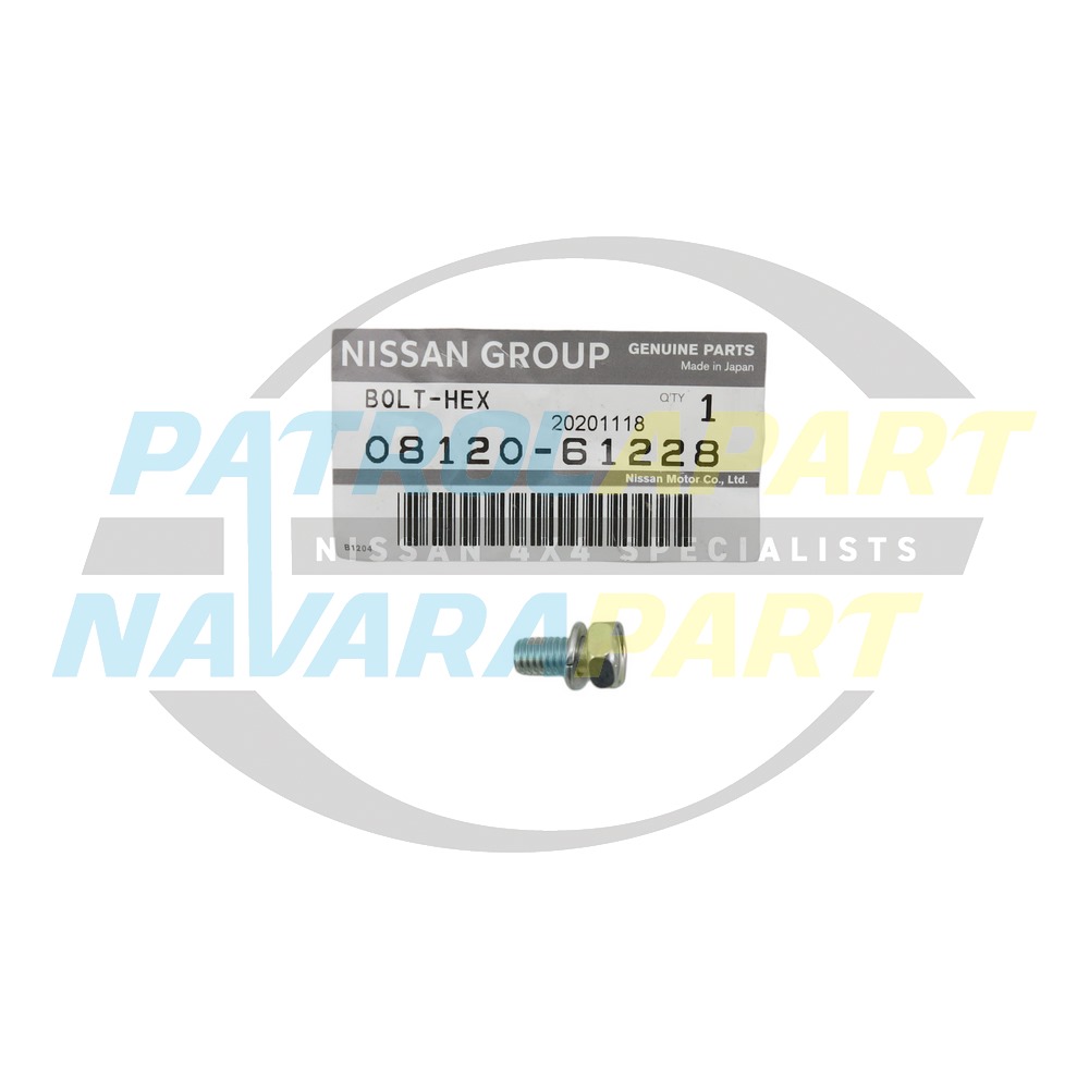 Genuine Nissan Oil Pan Sump Mounting Bolt TD42 - Nissan Patrol Y60 GQ & Y61 GU