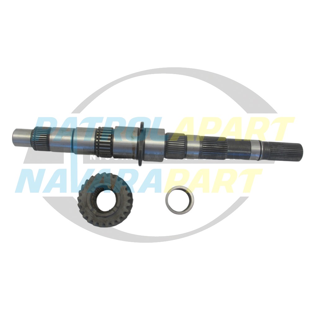 Genuine Nissan Gearbox Mainshaft & 5th Gear 25T - Nissan Patrol Y61 GU
