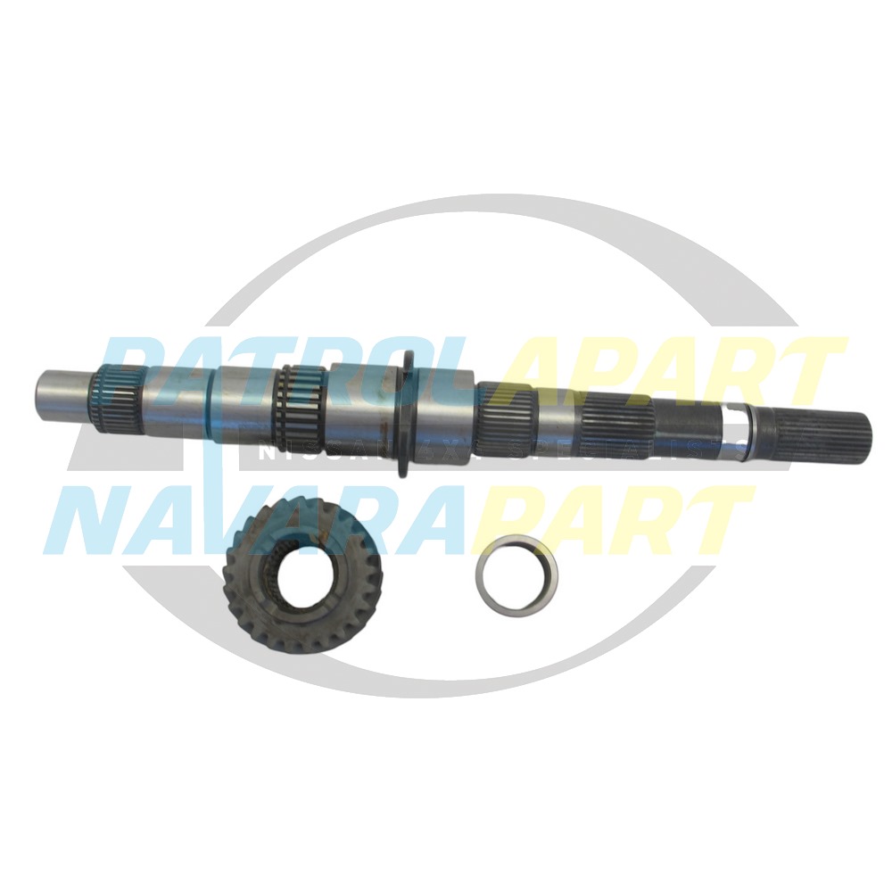 Genuine Nissan Gearbox Mainshaft & 5th Gear 23T - Nissan Patrol Y61 GU