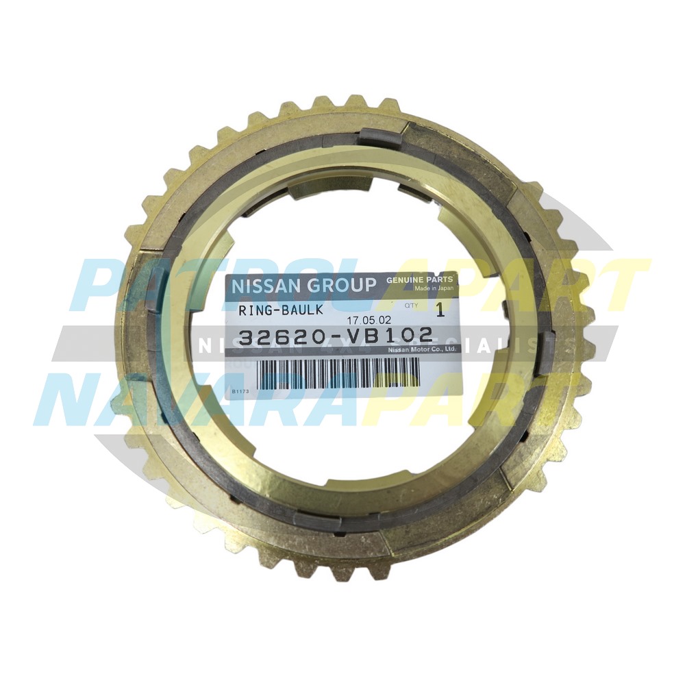 Genuine Nissan 2nd Gear Synchro Ring - Nissan Patrol Y61 GU