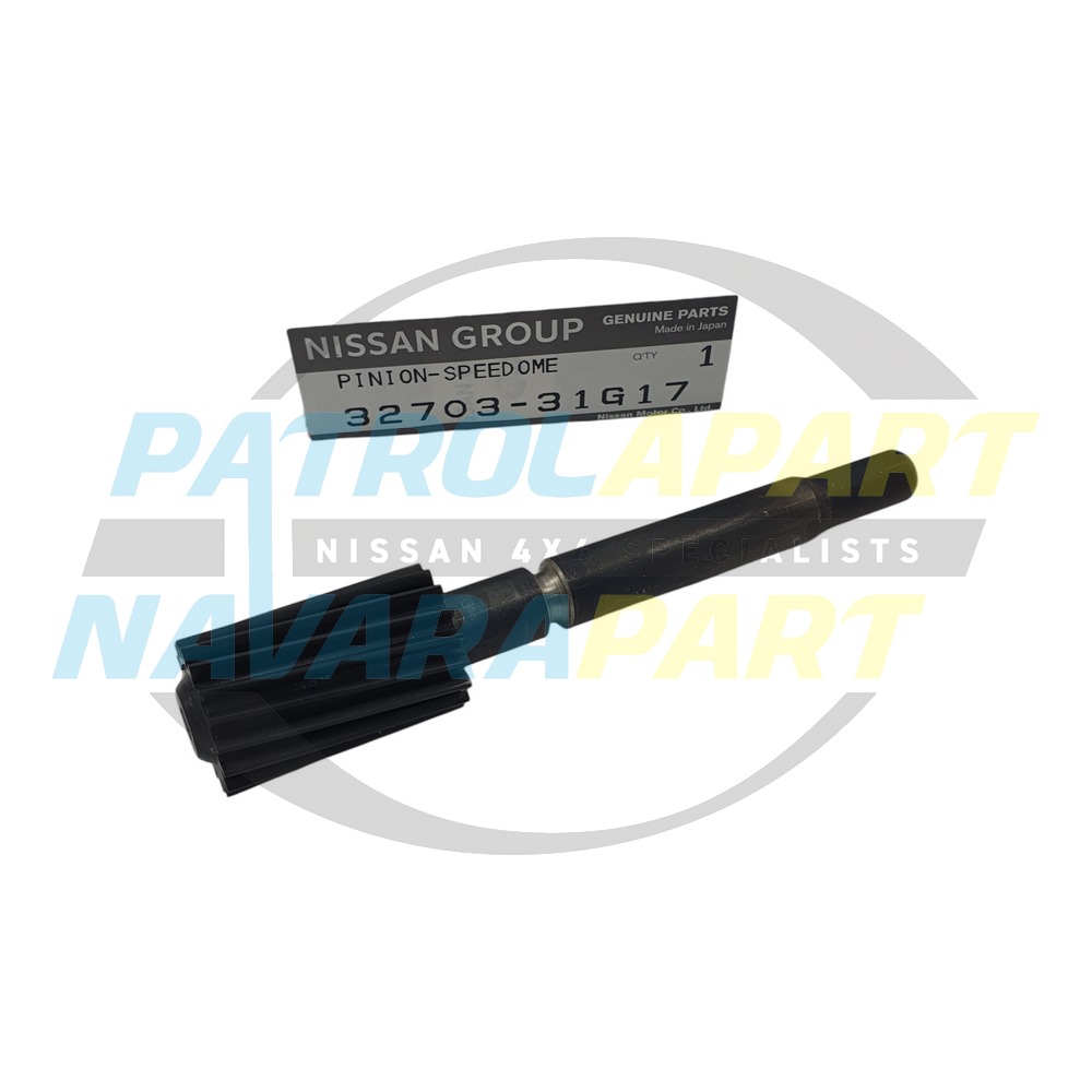 Genuine Nissan Speedo Pinion Gear 17 teeth (Black) - Nissan Patrol Y60 GQ